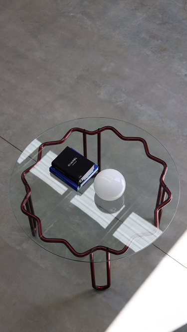 Yonder Table - 4 Seat - Stainless Steel / Clear