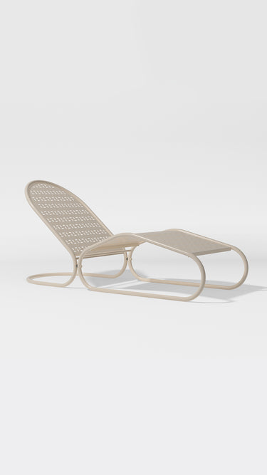 Pipedream Lounger - Cream / Yellow